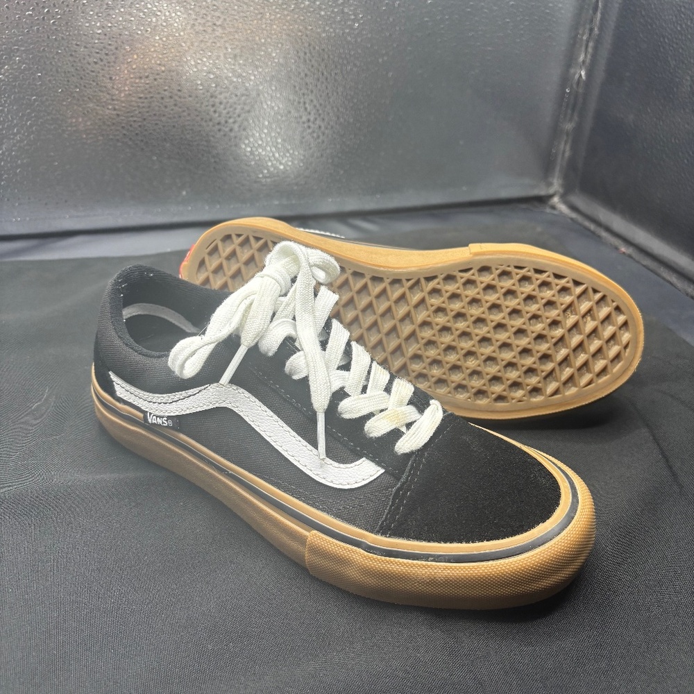 *LAST CHANCE* EVERYTHING MUST GO Vans Old Skool Pro “Black / White / Gum”